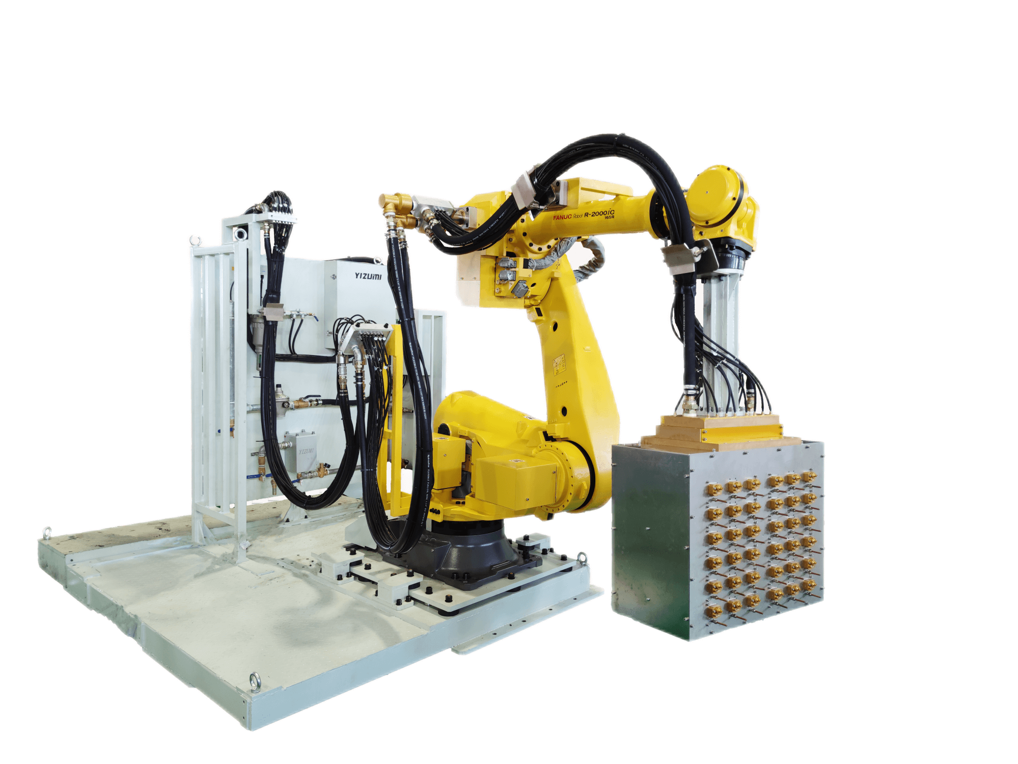 Sistema robotizzato di spruzzatura