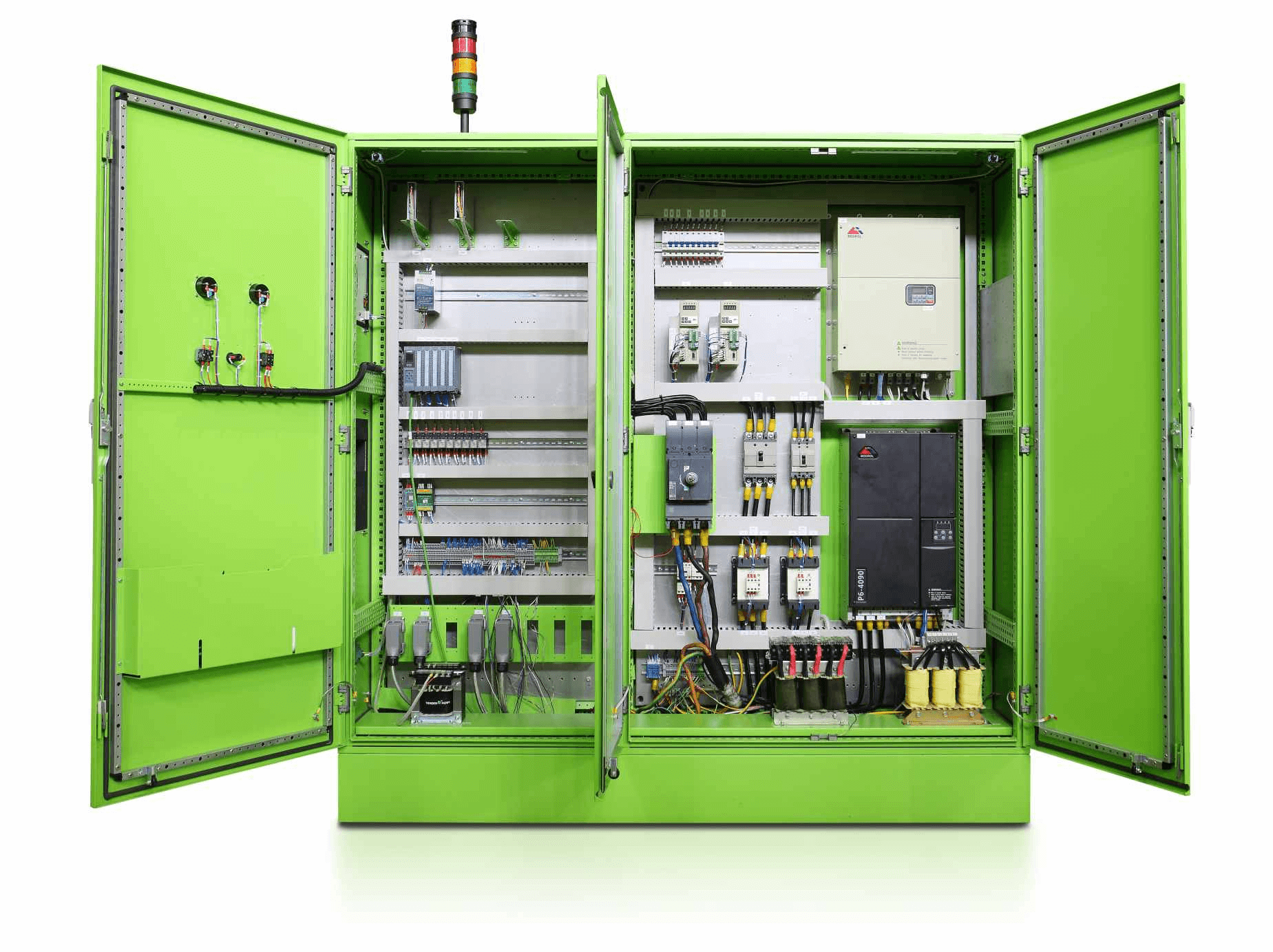 Sistema de control eléctrico de estándar internacional